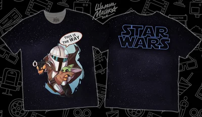 Футболки с полной запечаткой: star wars (13)